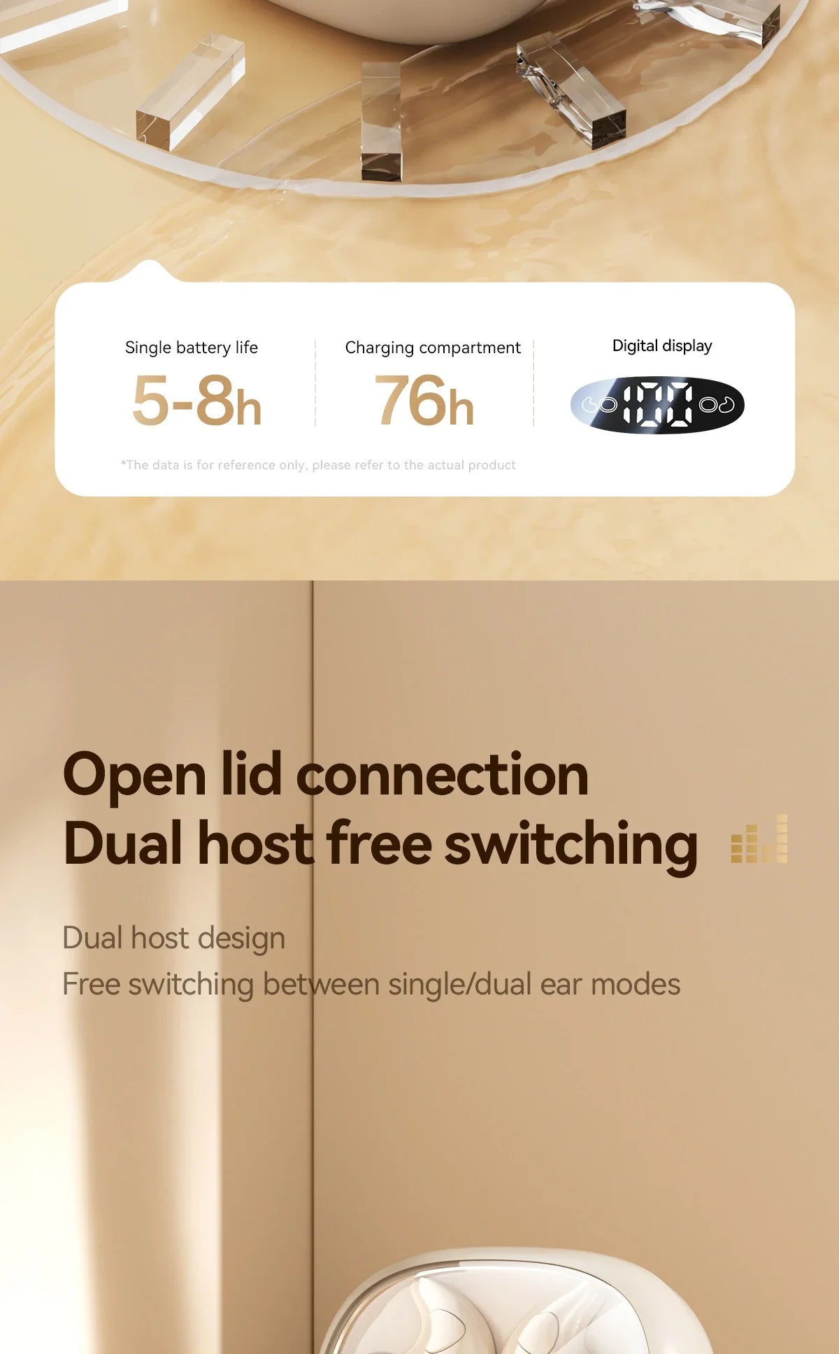 Zuky Z1-Ultra Comfort Multipurpose Open-Ear Buds