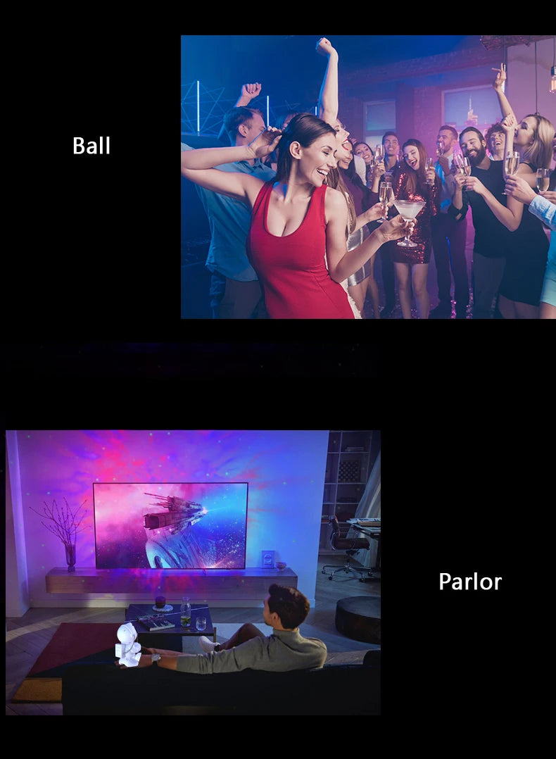 Galaxy Projector & Bluetooth Speaker | Zuky Hub