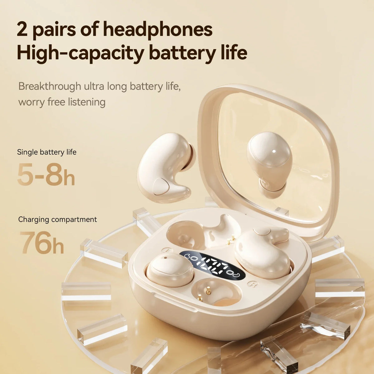 Zuky Z1 Ultra-Comfort Multipurpose Open-Ear Buds