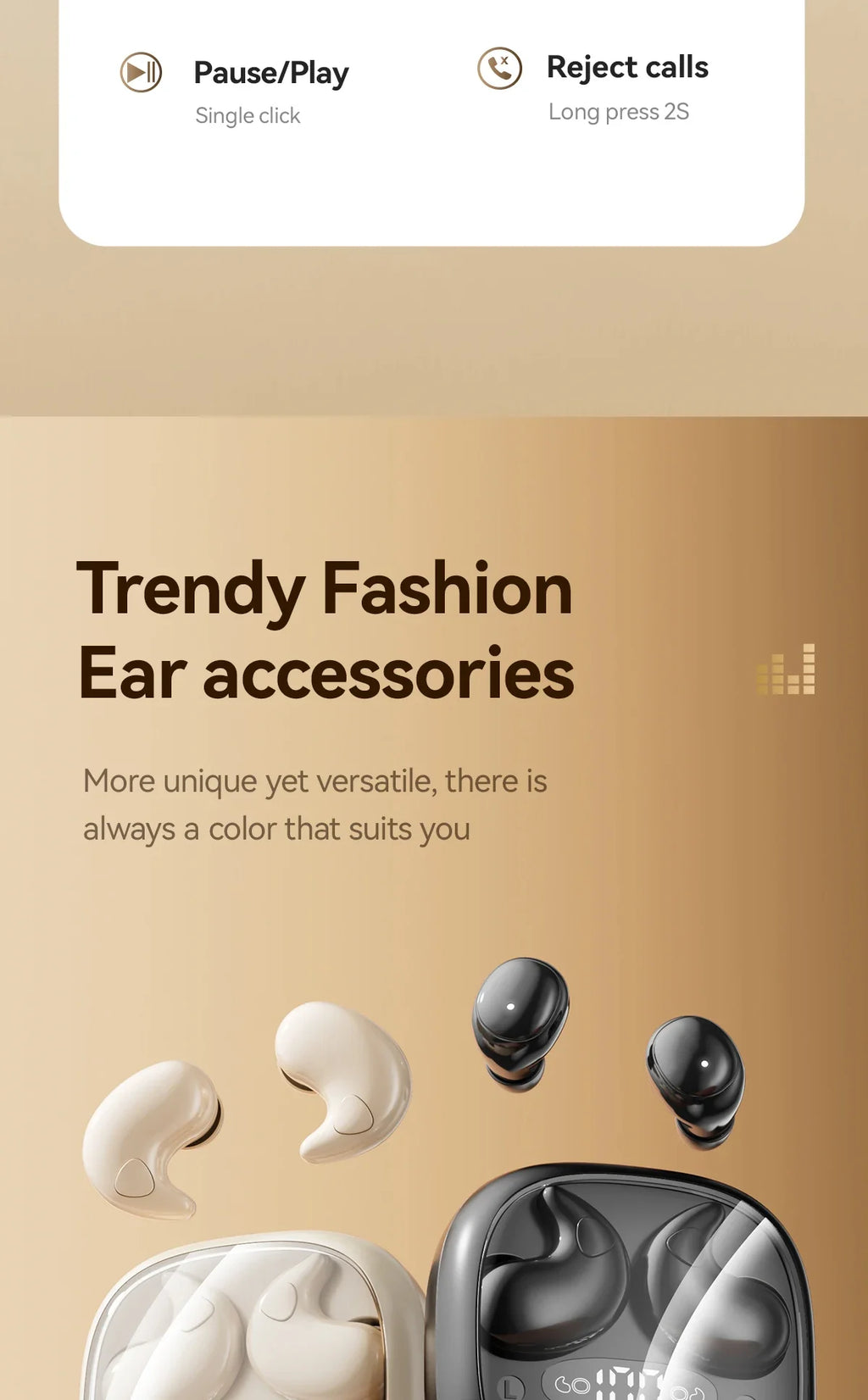 Zuky Z1-Ultra Comfort Multipurpose Open-Ear Buds