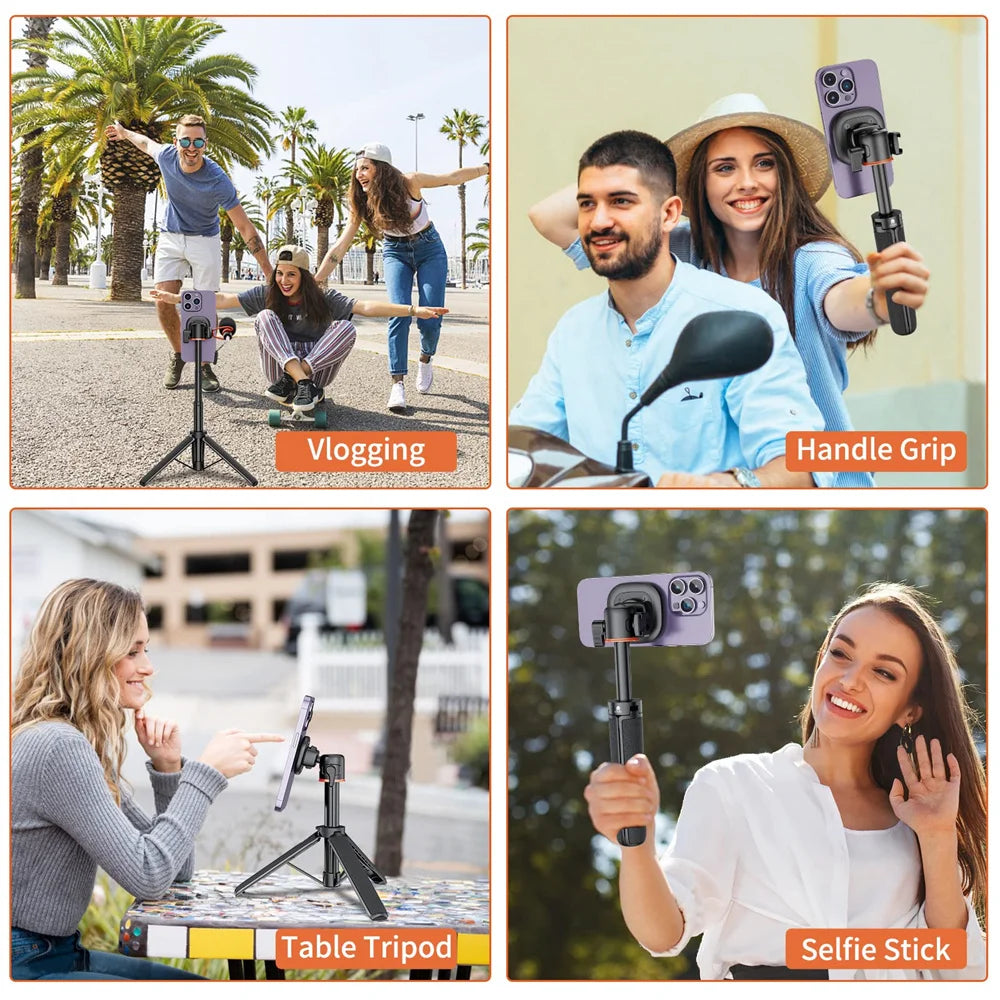 Zuky ultra Magnetic Tripod selfie-stick & Bluetooth remote